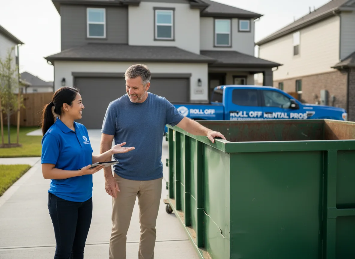 Roll Off Dumpster Rental Deanville, TX FAQs